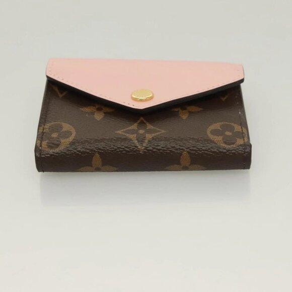 LOUIS VUITTON Monogram Portefeuille Zoe Wallet Pink M62933 LV Auth 125843 - Picture 8 of 16